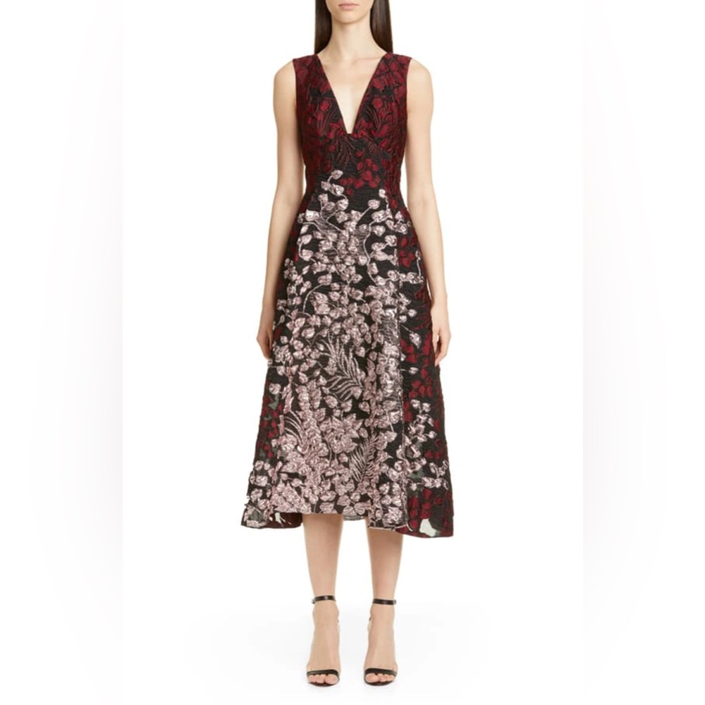 Lela Rose Midi Dress